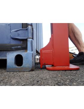 BEQUILLE DE LEVAGE DE CONTENEUR CHARGE 4500 KG UNITAIRE POUR COIN ISO 1161