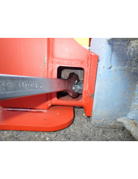 BEQUILLE DE LEVAGE DE CONTENEUR CHARGE 4500 KG UNITAIRE POUR COIN ISO 1161