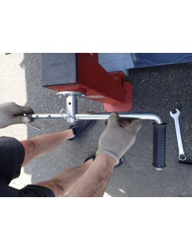 BEQUILLE DE LEVAGE DE CONTENEUR CHARGE 4500 KG UNITAIRE POUR COIN ISO 1161