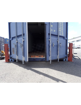BEQUILLE DE LEVAGE DE CONTENEUR CHARGE 4500 KG UNITAIRE POUR COIN ISO 1161