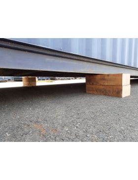 BEQUILLE DE LEVAGE DE CONTENEUR CHARGE 4500 KG UNITAIRE POUR COIN ISO 1161