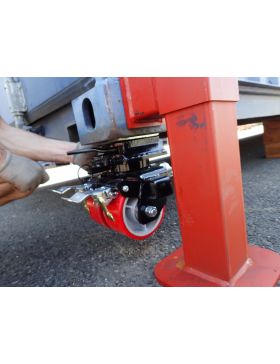 BEQUILLE DE LEVAGE DE CONTENEUR CHARGE 4500 KG UNITAIRE POUR COIN ISO 1161