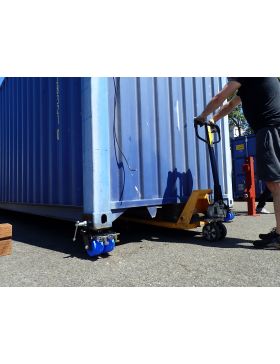 BEQUILLE DE LEVAGE DE CONTENEUR CHARGE 4500 KG UNITAIRE POUR COIN ISO 1161