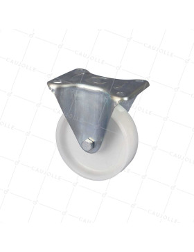 Castor OF NYLON HANDLING DIAMETER 125 MM LOAD 125 KG - S7N 125R • Caujolle