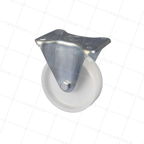 Castor OF NYLON HANDLING DIAMETER 125 MM LOAD 125 KG - S7N 125R • Caujolle