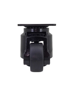 ROULETTE TRANSFORMABLE EN PIED FIXE POUR UTILISATION REGULIERE DIAMÈTRE 75 MM CHARGE 750 KG - STABILISATOR 75 A CLIQUET