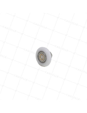 Wheel SHOWER DOOR PULLEY AND THREAD DIAMETER 25x5.5 HUB LENGTH 11 + BOLT M6 • Caujolle