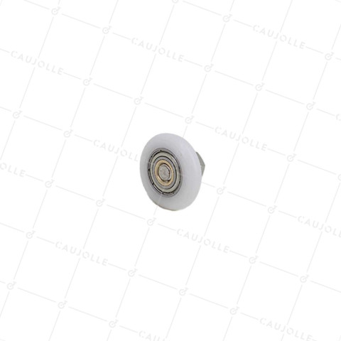 Wheel SHOWER DOOR PULLEY AND THREAD DIAMETER 25x5.5 HUB LENGTH 11 + BOLT M6 • Caujolle