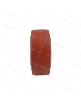 GALET CAOUTCHOUC HAUTE TEMPÉRATURE 280°C DIAMÈTRE 100 MM AVEC ROULEMENTS À BILLES DE 15 MM