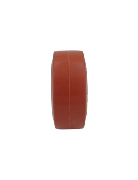 RUBBER ROLLER HIGH TEMPERATURE 280°C DIAMETER 100 MM WITH 15 MM BALL BEARINGS