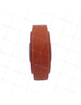 Wheel HIGH TEMPERATURE RUBBER 280°C DIAMETER 160/50 WITH 20MM BALL BEARINGS