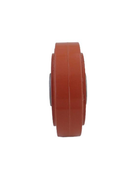Wheel HIGH TEMPERATURE RUBBER 280°C DIAMETER 160/50 WITH 20MM BALL BEARINGS