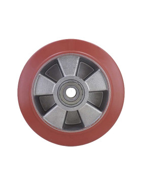 RUBBER ROLLER HIGH TEMPERATURE 280°C DIAMETER 200/50 WITH 20MM BALL BEARINGS