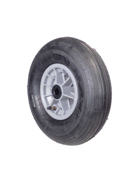 ROUE DE BROUETTE GONFLABLE DIAMÈTRE 325 MM CHARGE 125 KG POUR AXE DE 20 MM - S1006P 6 POUCES L20/74