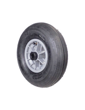 ROUE DE BROUETTE GONFLABLE DIAMÈTRE 325 MM CHARGE 125 KG POUR AXE DE 20 MM - S1006P 6 POUCES L20/100