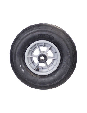 ROUE DE BROUETTE GONFLABLE DIAMÈTRE 325 MM CHARGE 125 KG POUR AXE DE 20 MM - S1006P 6 POUCES L20/100