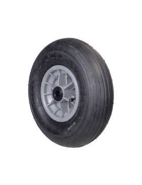 ROUE DE BROUETTE GONFLÉ DIAMÈTRE 325 MM CHARGE 125 KG POUR AXE DE 20 MM - S1006P 6 POUCES R20/74