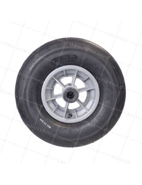 ROUE DE BROUETTE GONFLÉ DIAMÈTRE 325 MM CHARGE 125 KG POUR AXE DE 20 MM - S1006P 6 POUCES R20/100