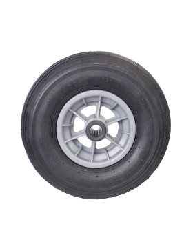 Wheelbarrow wheel INFLATED DIAMETER 325 MM LOAD 125 KG FOR AXLE OF 25 MM - S1006P 6 INCHES R25/100