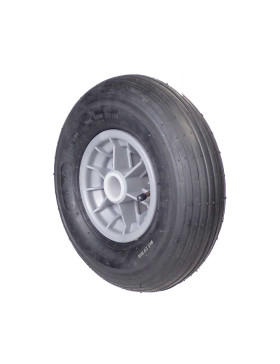 ROUE DE BROUETTE GONFLÉ DIAMÈTRE 325 MM CHARGE 125 KG POUR AXE DE 32 MM - S1006P 6 POUCES L32/74