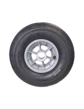 ROUE DE BROUETTE GONFLÉ DIAMÈTRE 325 MM CHARGE 125 KG POUR AXE DE 32 MM - S1006P 6 POUCES L32/74