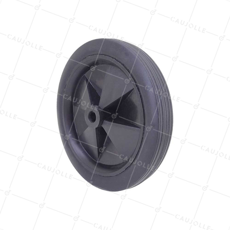 Wheel TOY PVC ORANGE DIAMETER 150MM LOAD 30 KG AXLE 10 MM - S7300