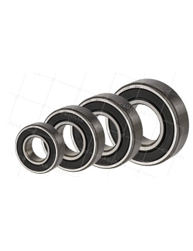 Bearing BALL BEARING BRAND TIMKEN® 6204-2RS BORE 20 MM DIAMETER 47 MM WIDTH 14 MM • Caujolle