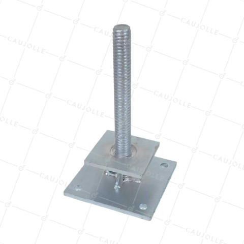 ADJUSTABLE LEVELING FOOT FOR CONTAINERS • Caujolle