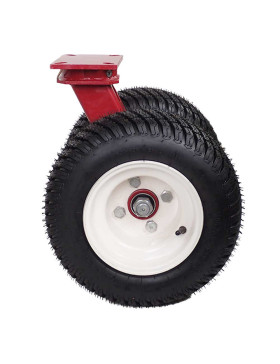 Castor DOUBLE Wheel INFLATED LARGE FORMAT DIAMETER 400 MM LOAD 1000 KG - S20-1 400 DOUBLE INFLATED