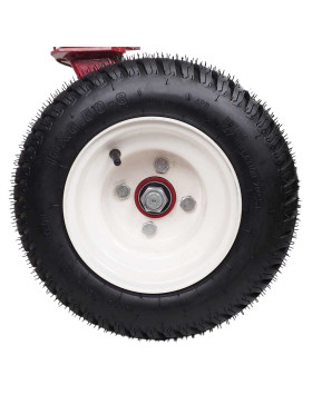 ROULETTE DOUBLE ROUE GONFLÉE GRAND FORMAT DIAMÈTRE 400 MM CHARGE 1000 KG - S20-1 400 DOUBLE GONFLEE