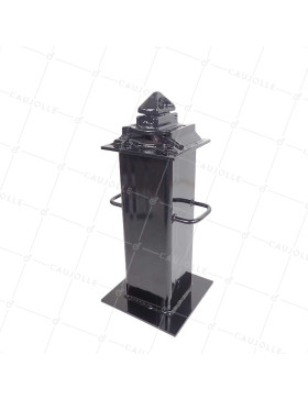 PIED FIXE DE RÉHAUSSE 500MM AVEC TWIST-LOCK – SÉCURISEZ ET SURÉLEVEZ VOS CONTENEURS • Caujolle
