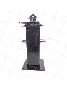 PIED FIXE DE RÉHAUSSE 500MM AVEC TWIST-LOCK – SÉCURISEZ ET SURÉLEVEZ VOS CONTENEURS