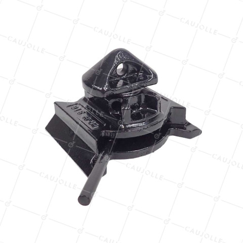 TWIST-LOCK WELDING LOCK IN STEEL COMPLIANT WITH ISO 3874 • Caujolle