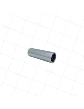 ENTRETOISE RÉDUCTRICE DIAMÈTRE 20MM INTÉRIEUR 25MM EXTÉRIEUR ET LONGUEUR 76MM - ENT 20-25-76 CALIBREE ZINGUEE • Caujolle