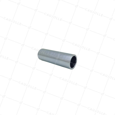 ENTRETOISE RÉDUCTRICE DIAMÈTRE 20MM INTÉRIEUR 25MM EXTÉRIEUR ET LONGUEUR 76MM - ENT 20-25-76 CALIBREE ZINGUEE • Caujolle