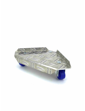 PLATEAU A ROULETTES D'ANGLE POUR DEPLACER DES ARMOIRES CHARGE 70 KG UNITAIRE