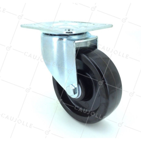 ROULETTE RESISTANTE A LA CHALEUR DIAMETRE 100 mm CHARGE 100KG -S2 270° 100 • Caujolle