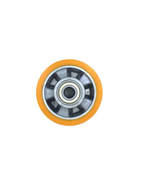 POLYURETHANE WHEEL ALUMINIUM BODY 125 MM DIAMETER 20 MM BORE S2013