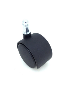 ROULETTE DE CHAISE À CLIPSER DIAMÈTRE 50 MM À TIGE LISSE DE 10 MM CHARGE 50 KG - S49TL 50/10