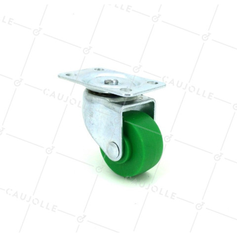 FURNITURE CASTOR WHEEL S120 GREEN  • Caujolle