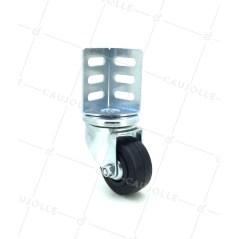 Corner castor wheel angle bracket S88 • Caujolle