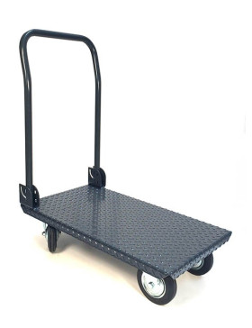 CHARIOT DE MANUTENTION PLIABLE EN ACIER PLATEAU DE 805X445 MM CHARGE 400 KG
