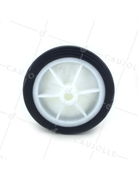ROUE DE TONDEUSE DIAMÈTRE 125 MM AXE 12 MM