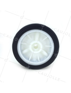 LAWNMOWER WHEEL 125 MM DIAMETER 12 MM BORE