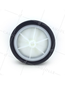 LAWNMOWER WHEEL 150 MM DIAMETER 12 MM BORE