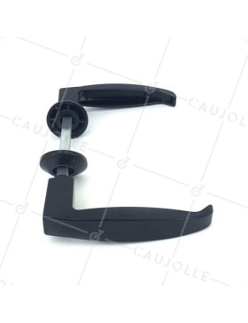 Alloy door handle black glaze 3