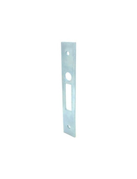 Counter plate or strike plate for door lock in steel  1