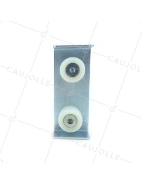 GUIDE POUR PORTAIL COULISSANT DE 30 MM A 48 MM DE LARGEUR