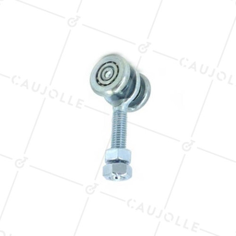CHARIOT 2 GALETS POUR PORTE SUSPENDUE DE 30 KG - PETIT 4.2.4 • Caujolle