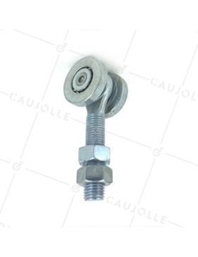 CHARIOT 2 GALETS POUR PORTAIL SUSPENDU DE 100KG - GRAND 4.5.4 • Caujolle